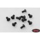 Steel Button Head Cap Screws M2.5 x 4mm (10)