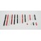 DISC.. 50mm (1.97) Internally Threaded Aluminum Link (Red) (4)