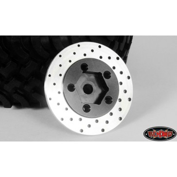 1.9 5 Lug Steel Wheel Hex Hub with Brake Rotor