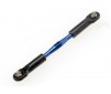 Turnbuckle, aluminum (blue-anodized), camber link, rear, 49m