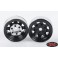 Stamped Steel Single 1.55 Stock Black Beadlock Wheel