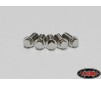 Miniature Scale Hex Bolts (M3 x 6mm) (Silver)