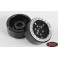 DISC.. Raceline Monster 1.7 Beadlock Wheels (Black/Silver)