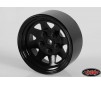 5 Lug Wagon 1.9 Steel Stamped Beadlock Wheels (Black) (4)