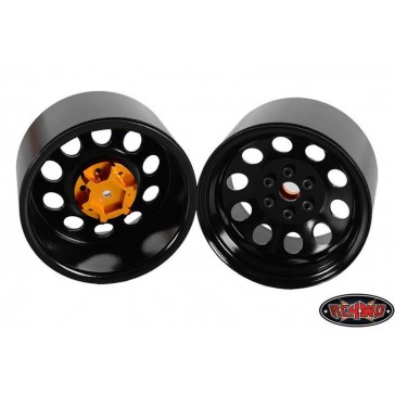 Pro10 40 Series 3.8 Steel Stamped Beadlock Wheel (Black)