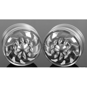 Force Directional Semi Front Wheels w/Spiked Caps