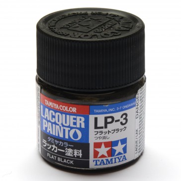 Lacquer paint - LP3 Noir Mat