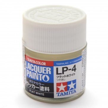 Lacquer paint - LP4 Blanc Mat