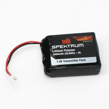 4000mAh LiPo Transmitter Battery: DX8, DX9