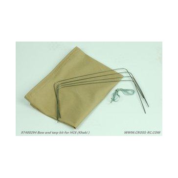 HC6 Khaki tarpaulin