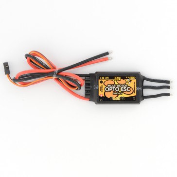 DISC.. Opto Multirotor SimonK ESC 50Amp 2-6S 37x52x10mm 48g