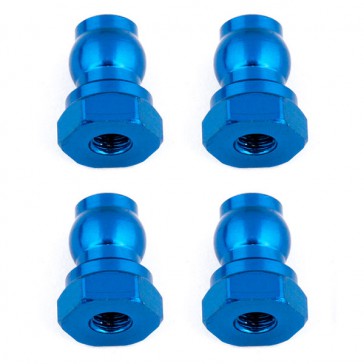 SHOCK BUSHINGS 10MM BLUE ALUMINUM