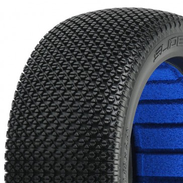 SLIDE LOCK' M4 MED 1/8 BUGGY TYRES W/CLOSED CELL