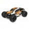 DISC.. 1/10 Ruckus 4WD Monster Truck Brushed RTR, Orange/White