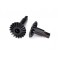 Output gear, center differential, hardened steel (2)