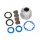 Carrier, differential, aluminum (front or center)/ x-ring gaskets (2)