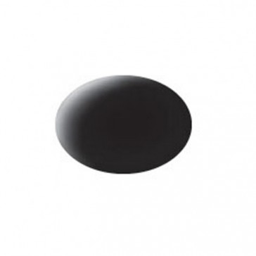 Matt "Black" (RAL 9011) Aqua Color Acrylic - 18ml