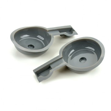 DISC.. Plastic Wheel Wells: Corsair .60