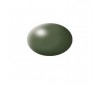 Silk "Olive Green" (RAL 6003) Aqua Color - 18ml