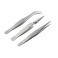 Tweezer Set (1x Straight/Curved/Self-Close)