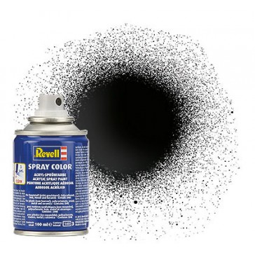 Gloss "Black" Spray Color Acrylic Aerosol - 100ml