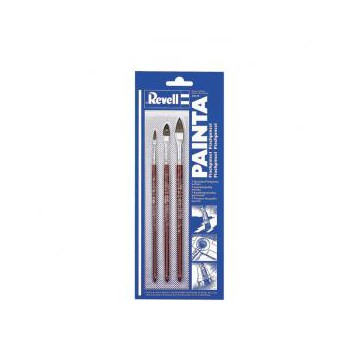 "Painta" Flat Brush Set - Size 2, 6 & 10