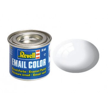 Gloss "White" (RAL 9010) Email Color Enamel - 14ml