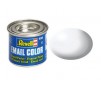 Silk "White" (RAL 9010) Email Color Enamel - 14ml