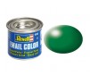 Silk "Leaf Green"(RAL 6001)Email Color Enamel 14ml