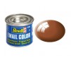 Gloss "Mud Brown"(RAL 8003)Email Color Enamel 14ml