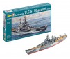 Battleship U.S.S. Missouri (WWII) - 1:1200