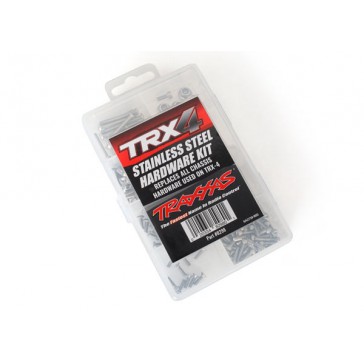 Hardware kit, stainless steel, TRX-4 (contains all stainless steel ha