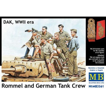 Rommel & German Tank Crew 1/35