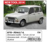 Renault 4L 1/24