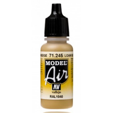 Acrylic paint Model Air (17ml)  - Loambrown RAL 1040