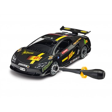 Voiture de Course, noire 1:20