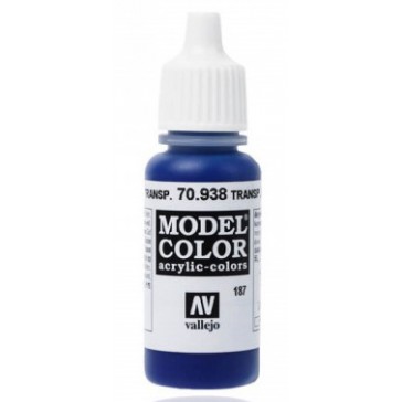 DISC.. Acrylic paint Model Color (17ml) - Transparent Blue