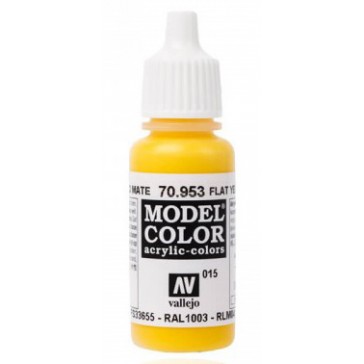 Acrylic paint Model Color (17ml) - Matt Flat Yellow