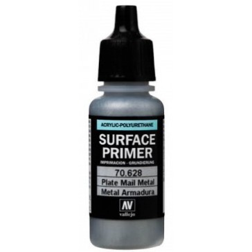 DISC.. Acrylic surface primer (17ml)  - Plate Mail Metal