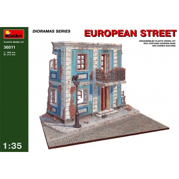 Diorama Europe Street 1/35