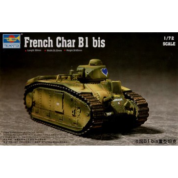 French Char B1 1/72