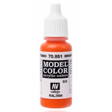 Peinture Acrylique Model Color (17ml) - Matt Bright Orange