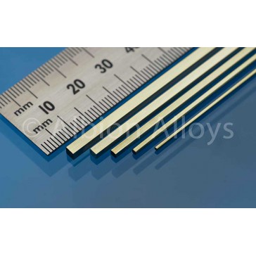 Square Brass Rod 3   x 3   mm (2p.)