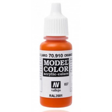 DISC.. Acrylic paint Model Color (17ml) - Matt Orange Red