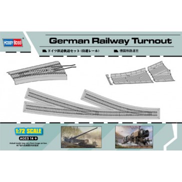 German Railway Turnout 1/72