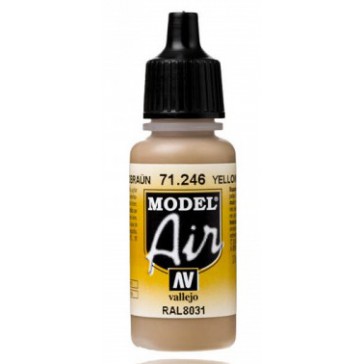 Peinture Acrylic Model Air (17ml) - Camouflage Sandbrown RAL 8031