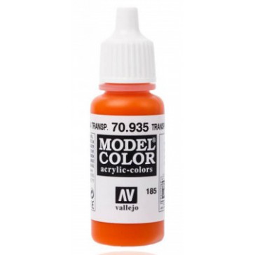 DISC.. Peinture Acrylique Model Color (17ml) - Transparent  Orang