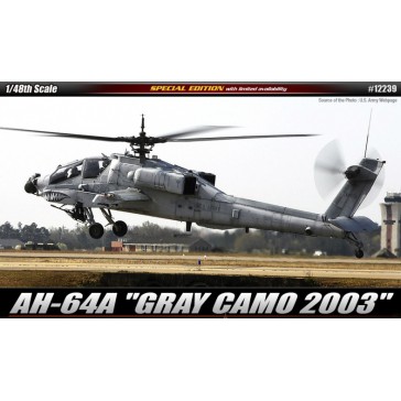 (12239) AH-64A Gray Camo 2003 1/48