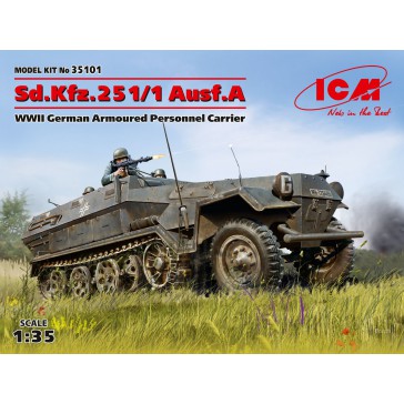 Sd.Kfz.251/1 Ausf.A. WWII Ger. 1/35