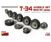 T-34 Wheels Set. 1943-44 Serie 1/35